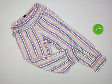 mika second hand: ZE-ZE – damskie spodnie w paski, rozm. M - Krój: luźny, lekkie — 2