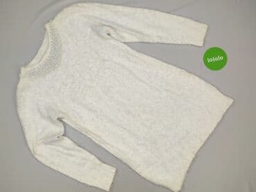 sweter piórkowy na drutach: Tunika damska, rozmiar S — 2