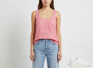 hm bluzki z krótkim rękawem: H&M, Bluzka damska, rozmiar M — 6