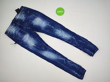 adidasy brokatowe: Denim, Jeansy damskie, rozmiar L — 3