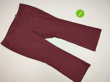 ronaldo h: Męskie spodnie garniturowe C&A - Kolor: bordowy (ciemne wino) - — 2