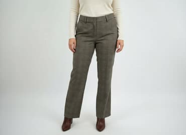 kurtki w krate pepco: Spodnie materiałowe damskie, rozmiar XL — 6