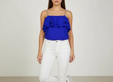 new yorker kombinezon w cekiny: Bluzka damska, rozmiar M — 7