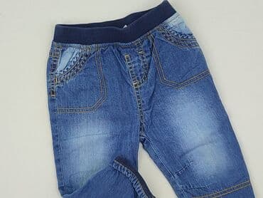 modne jeansy: Denim pants, St. Bernard, 9-12 months, condition - Good — 1
