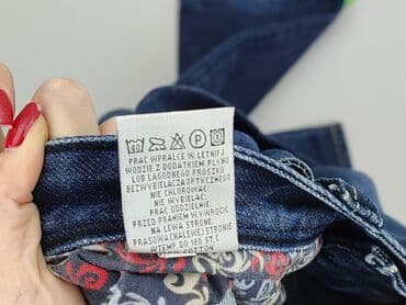jeansy z haftem: Jeanswear, Jeansy damskie, rozmiar M — 6