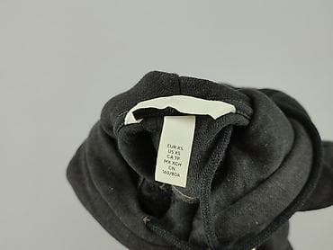 szara bluza hm: H&M, Bluza z kapturem damska, rozmiar XS — 4
