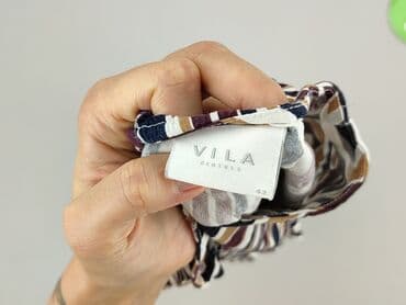 bluzki ze ściągaczem na dole: Vila, Women's blouse, size XL (EU 42) — 4