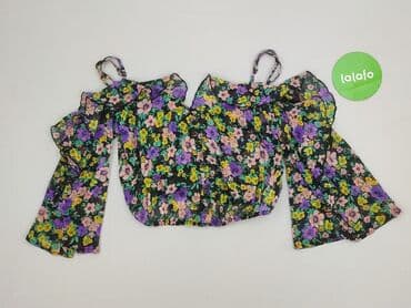 bershka bluzki w kwiaty: Bershka, Bluzka damska, rozmiar XS — 2