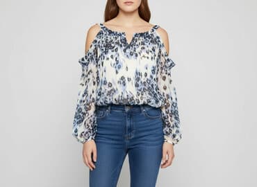 bluzka damska w panterkę: Next, Bluzka damska, rozmiar XL — 1