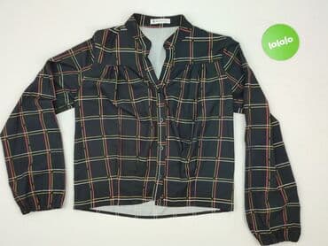 sinsay sukienka zebra: SZACHOWNICA, Bluzka damska, M — 2