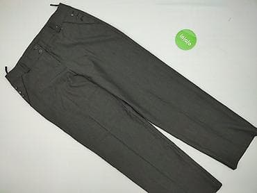 purple pants: Spodnie materiałowe damskie, rozmiar 4XL — 2