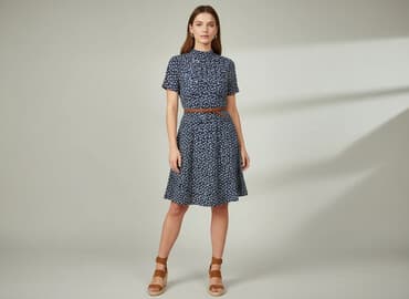 sukienki kopertowa w kwiaty: Women`s dress, size S — 1