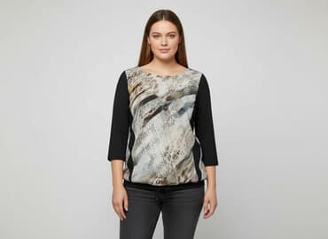 bluzka panterka plus size: Reserved, Bluzka damska, rozmiar XL — 7