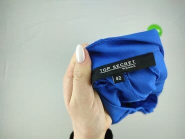 srebrne buty deichmann: Spodnie materiałowe damskie, XL — 4