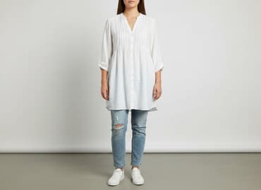 ubrania z muślinu: H&M, Tunika damska, rozmiar 2XL — 1