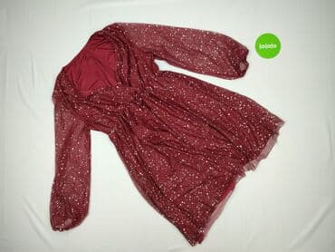 jakie rajstopy do bordowej sukienki: Sukienka damska, rozmiar M — 2