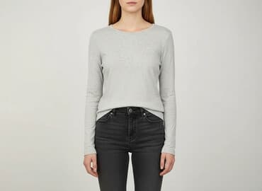 koszulka z długim rękawem cropp: Bluzka damska, XS — 6