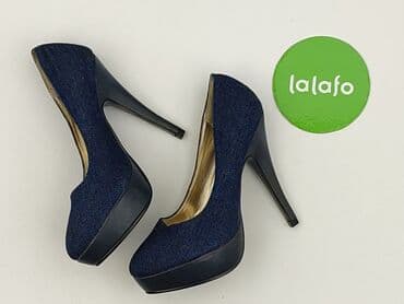 kozaki na koturnie deichmann: Diamantique, Półbuty damskie, 35 — 3