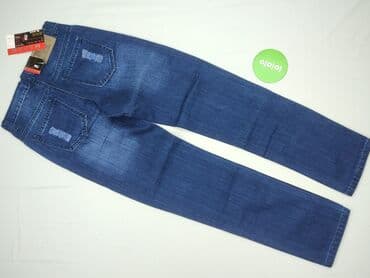 spodnie dżinsy z dziurami: DENIM JEANS, Jeansy damskie — 3