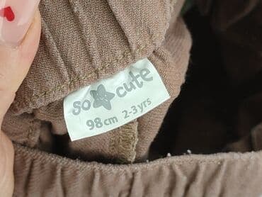 czekoladowe spodnie woskowane: Jeans, So cute, 2-3 years, 98, condition - Very good — 4