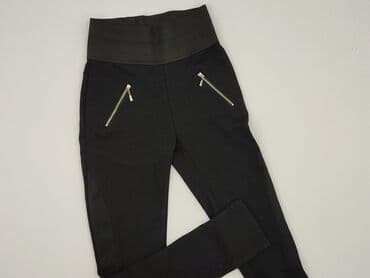 czarne t shirty basic: Leggings Elegant for women, size S (EU 36) — 1