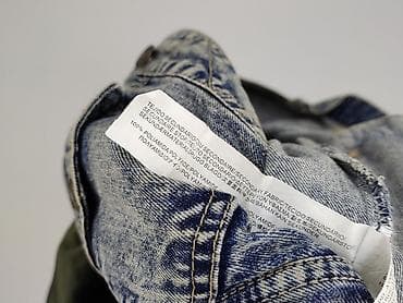 bomberka pull and bear: Kurtka męska Bershka – hybrydowa jeans/nylon, rozmiar M - Fason — 6