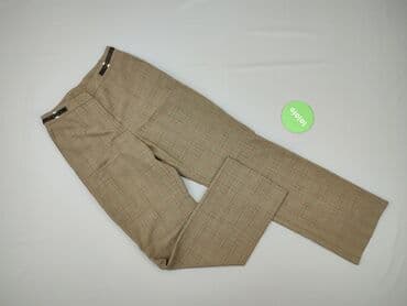 Material trousers for women, size S (EU 36) — 2