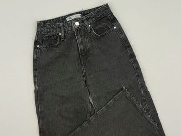 stradivarius spodnie w paski: Zara, Jeansy damskie, 2XS — 1