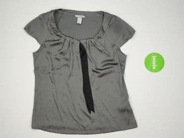 srebrna bluzka h m: H&M, Жіноча блуза, розмір L — 4