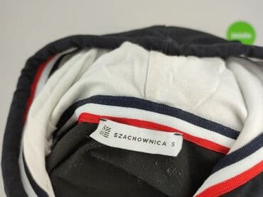 obcisłe spodnie dresowe damskie: SZACHOWNICA, Bluza z kapturem damska, rozmiar S — 4