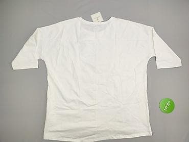 bluzki oversize plus size: T-shirt damski, rozmiar One size — 3