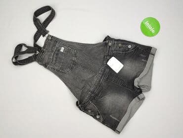 granatowe kombinezony: Anti Blue, Ogrodniczki damskie, rozmiar S — 3