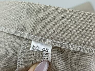 t shirty 4xl amazon: Material trousers for women, size 4XL (EU 48) — 4