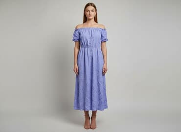 zwiewna sukienki na wesele maxi: Sukienka damska, rozmiar S — 5