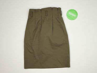 spódniczka khaki: H&M, Spódnica damska, rozmiar 2XS — 4