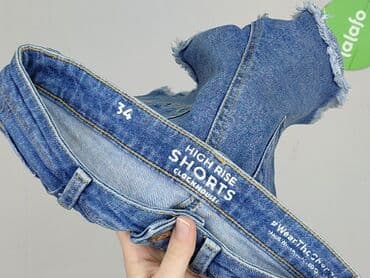 szorty ogrodniczki damskie: Clockhouse, Szorty damskie, rozmiar XS — 4