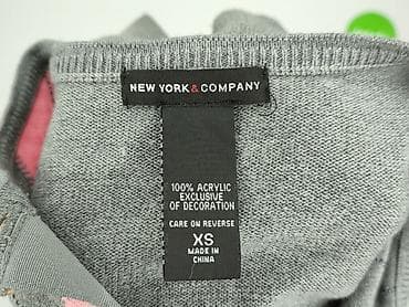 sweter patchwork: New York & Company, Kardigan damski, rozmiar XS — 4