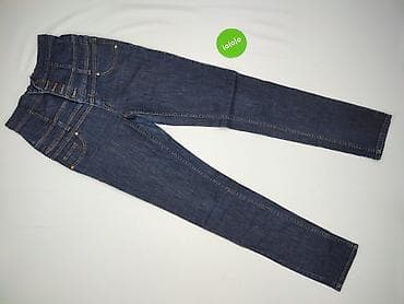 spodnie girlfriend: Jeansy damskie, rozmiar M — 2