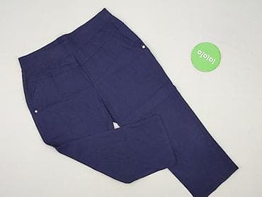 joggery basic damskie: Spodnie materiałowe damskie, rozmiar 3XL — 2