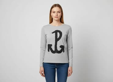 koszulki z długim rękawem damskie liu jo: Diva, Bluzka damska, rozmiar L — 1