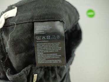 cekinowe spodnie h m: H&M, Spodnie materiałowe damskie, rozmiar L — 5