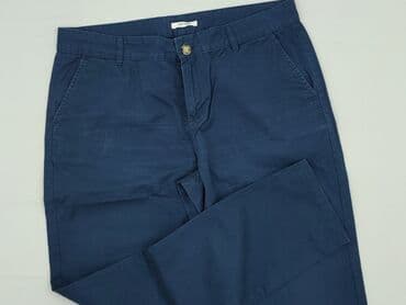 granatowe chinosy damskie: Orsay, Spodnie materiałowe damskie, rozmiar L — 1