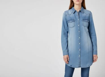 bereshka sukienki: Bershka, Koszula damska, rozmiar L — 1