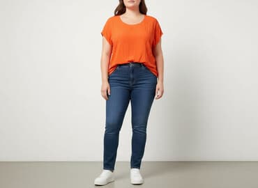 pomarańczowa marynarka mohito: Street One, Bluzka damska, rozmiar 4XL — 7