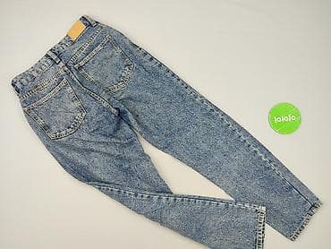 bershka biale jeansy: Bershka, Jeansy damskie, rozmiar 2XS — 3