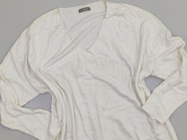 bluzka z długim rękawem calvin klein damska: Bluzka damska, rozmiar 3XL — 2