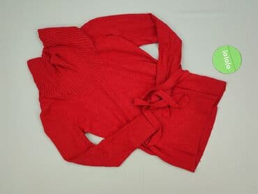 szeroki czerwony pasek do sukienki: Golf damski, rozmiar M — 2