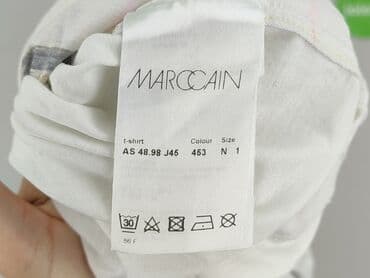 koszulki barcelony z nadrukiem: Marc Cain, T-shirt damski, rozmiar M — 5