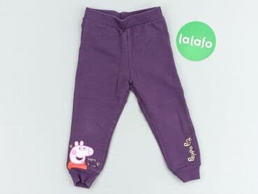 lniany kombinezon hm: Sweatpants, 9-12 months, condition - Perfect — 2