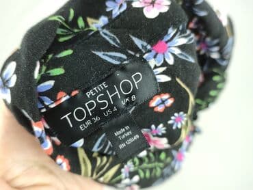 bluzki z printem: Topshop Petite, Koszula damska, rozmiar S — 4